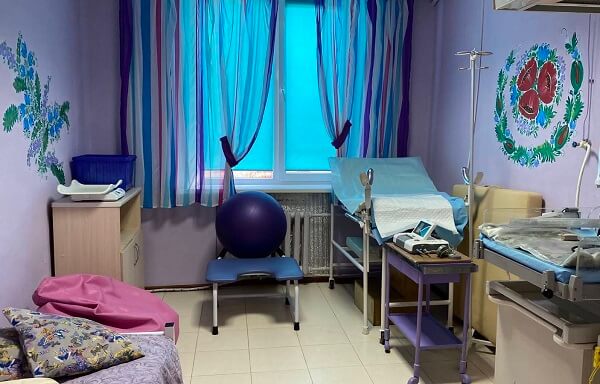 Картинка родзал 1 роддом Днепр