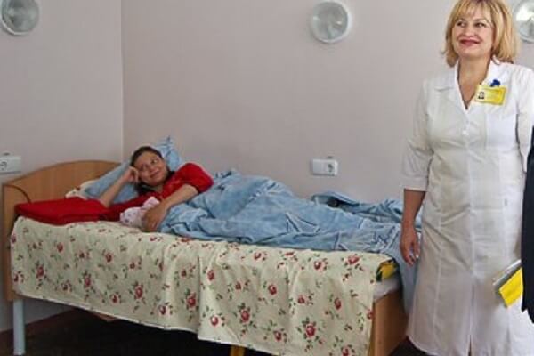 Картинка палата родзал райнонный роддом Днепр