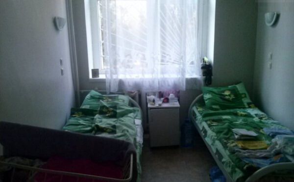 Картинка палата Роддом в железнодорожной больнице Днепр