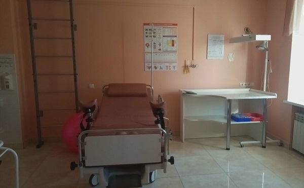 Фото пологового залу сімейного типу, пологового будинку №1 м. Львів